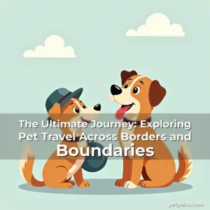 Artistic representation for The Ultimate Journey: Exploring Pet Travel Across Borders and Boundaries