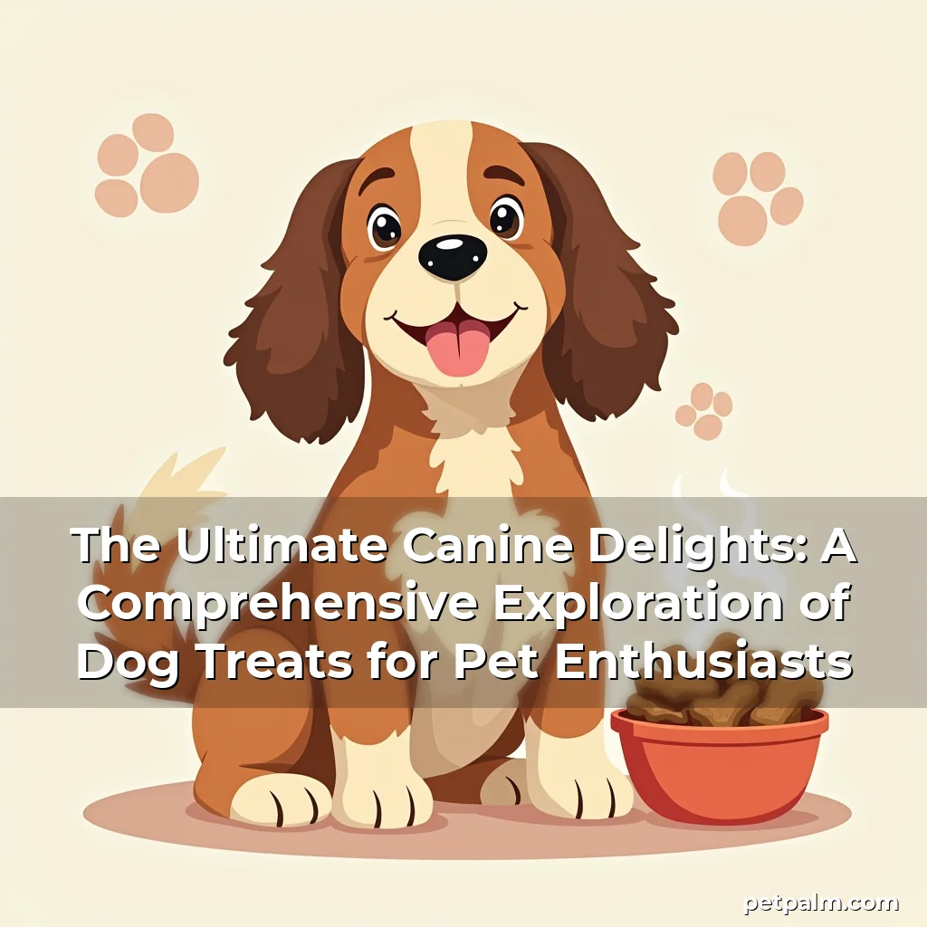 Read more about the article The Ultimate Canine Delights: A Comprehensive Exploration of Dog Treats for Pet Enthusiasts