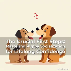 Artistic representation for The Crucial First Steps: Mastering Puppy Socialization for Lifelong Confidence