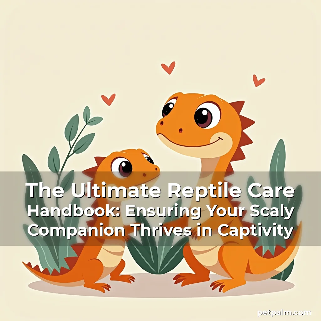 Read more about the article The Ultimate Reptile Care Handbook: Ensuring Your Scaly Companion Thrives in Captivity